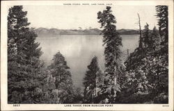 Lake Tahoe from Rubicon Point California Postcard Postcard