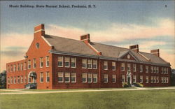 State Normal School - Music Building Postcard