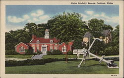 Maine Publicity Bureau Postcard