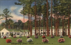 Whispering Pines Motel Postcard