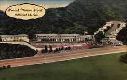 Portal Motor Hotel Postcard