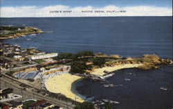 Lover's Point Pacific Grove, CA Postcard Postcard