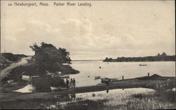 Parker River Landing Newburyport, MA Postcard Postcard
