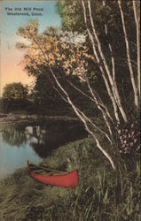 The Old Mill Pond Postcard