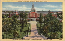 Aetna Life Insurance Company Hartford, CT Postcard Postcard