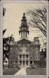 Hillsdale College - Main Building Michigan Postcard Postcard