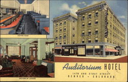 Auditorium Hotel Postcard