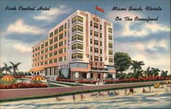 Park Central Hotel on the Oceanfront Postcard