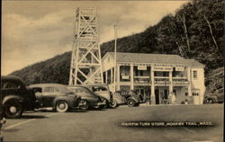 Hairpin Turn Store Mohawk Trail, MA Postcard Postcard