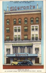 Hotel Pieroni, Famous for its Sea Grill Postcard