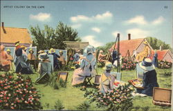 Artist Colonoy on The Cape Postcard