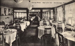 Dining Room at the Red Lion Inn Postcard