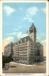 Post Office Department Postcard