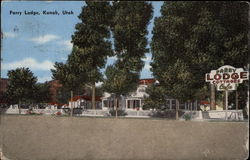 Parry Lodge Kanab, UT Postcard Postcard