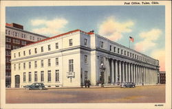 Post Office Tulsa, OK Postcard Postcard