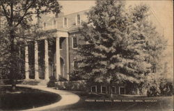 Presser Music Hall, Berea College Postcard