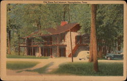 Stephen F. Austin College Campus - Old Stone Fort Museum Nacogdoches, TX Postcard Postcard