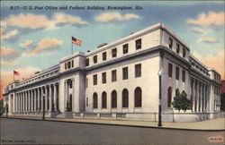 U.S. Post Office and Federal Building Birmingham, AL Postcard Postcard