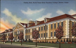 Chilton Hall, North Texas State Teachers College Denton, TX Postcard Postcard