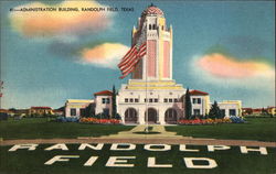Administration Building - Randolph Field San Antonio, TX Postcard Postcard