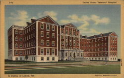 United States Veterans'Hospital Postcard