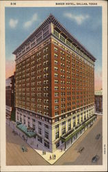 Baker Hotel Postcard