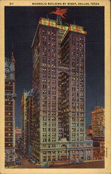 Magnolia Building By Night Postcard