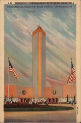 Educational Building, State Fair of Texas Dallas, TX Postcard Postcard