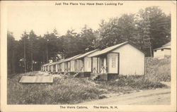 The Weirs Cabins Weirs Beach, NH Postcard Postcard