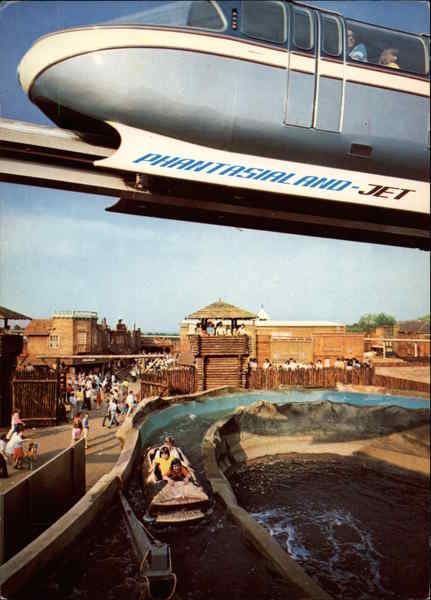 Phantasialand - Monorail Bruhl Germany