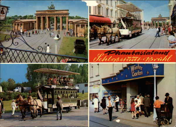 Phantasialand - Various Views Bruhl Germany