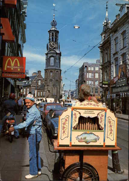 Typical Street Organ Amsterdam Netherlands