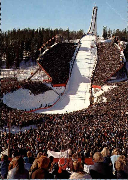 The Holmenskollen Ski Jump Oslo Norway