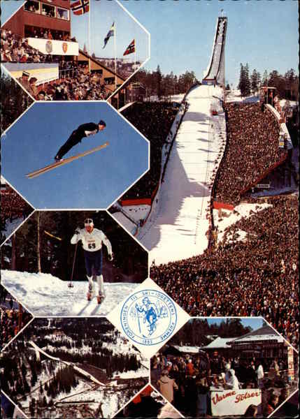 The Holmenkollen Ski Jump Oslo Norway