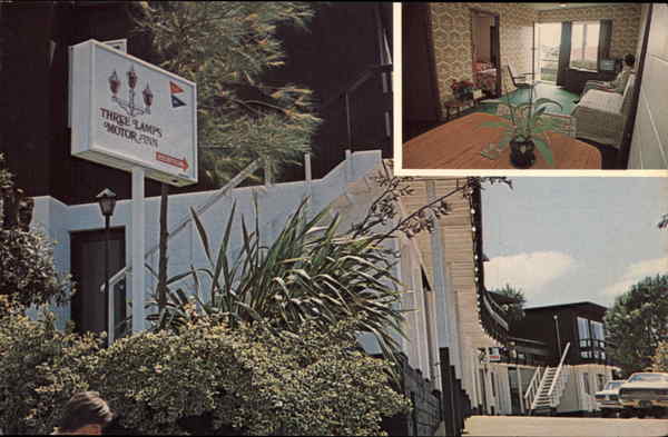 Three Lamps Motor Inn Ponsonby New Zealand