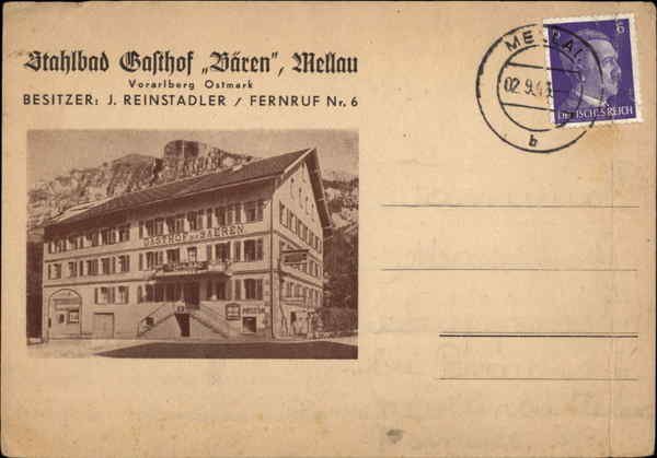 Gasthof Baeren Mellau Austria