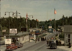 Allied Check Point Postcard