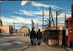 Checkpoint Charlie Postcard