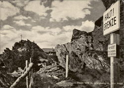 Osser 1293 m, Grenzberg im Bayr. Wald Postcard