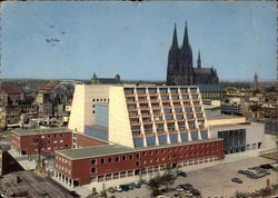 Köln am Rhein, Opernhaus und Dom Postcard