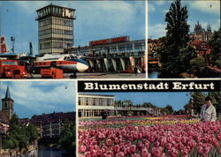 Blumenstadt Erfurt Germany Postcard Postcard