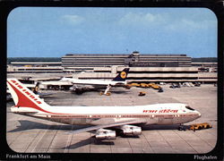 Airport Frankfurt am Main, Germany Postcard Postcard