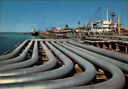 Oil Pipe Lines Postcard