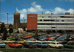 Opel Factory Postcard