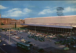 Railway Terminus Postcard