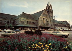 Railway Station Postcard