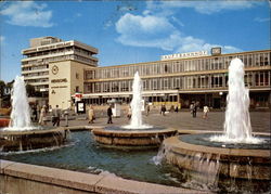 Train Station Kassel, Germany Postcard Postcard