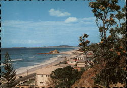 Looking Towards Coolangatta Currumbin, Australia Postcard Postcard