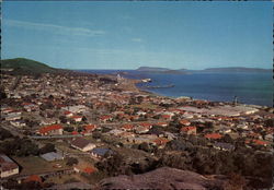 Panoramic View of Princess Royal Harbour from Mt. Melville Albany, Australia Postcard Postcard