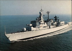 Hr.Ms. Callenburgh - Dutch Navy Destroyer Postcard